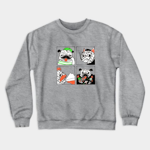 Best of bulldog Movember Crewneck Sweatshirt by MightyFam